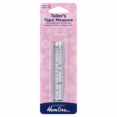 H259 Tape Measure: Tailors Tape - Plastic End.. 
